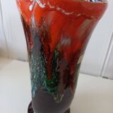 Multicolored vase