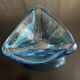 Empty blue crystal pocket