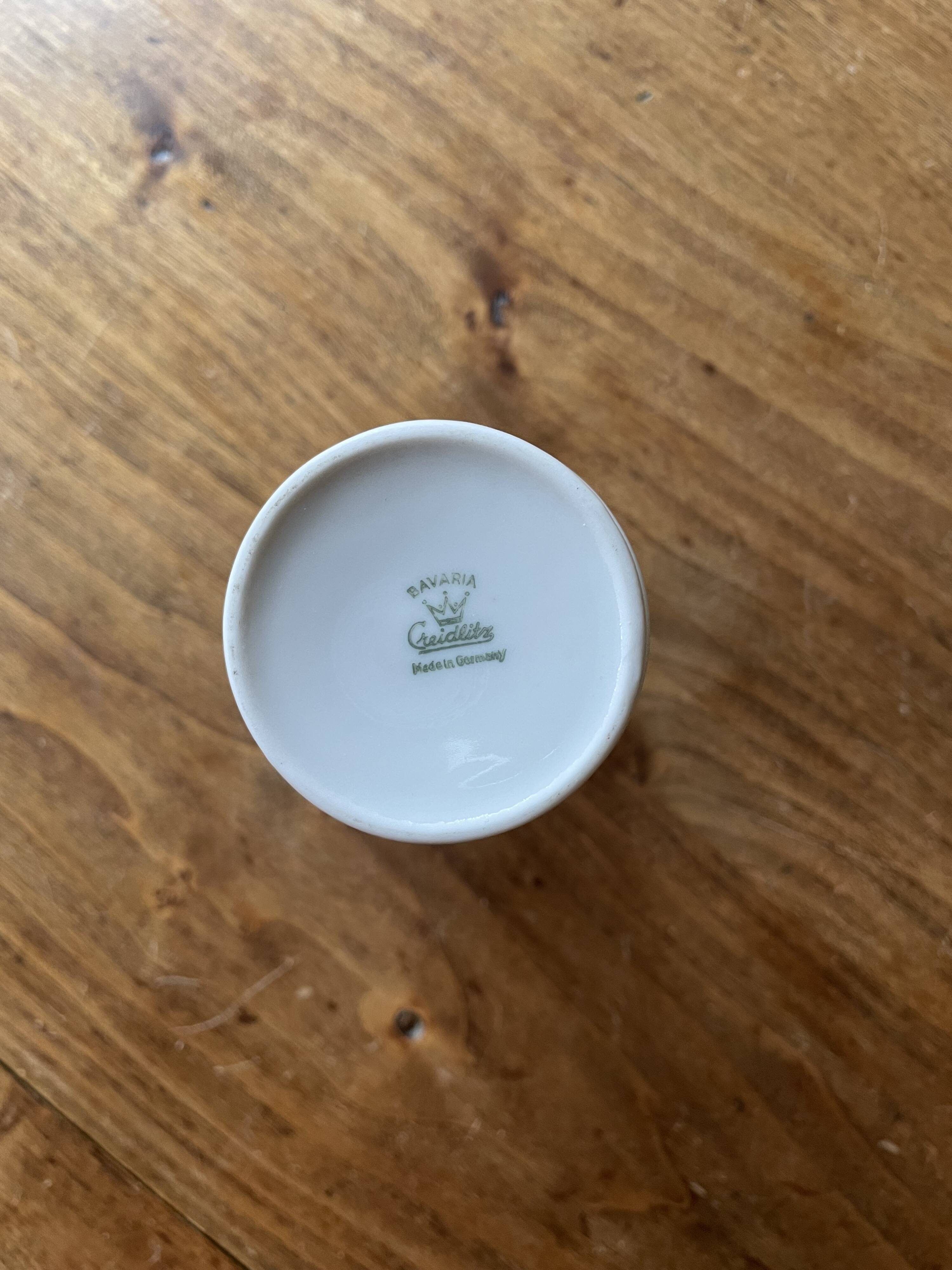 Small Creidlitz Bavaria Germany porcelain vase - old, vintage