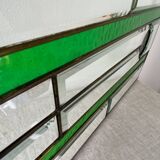 Stained glass beveled and cabochon