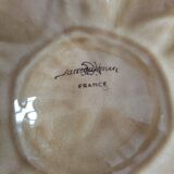 5 Sarreguemines caramel shell plates, 1950s