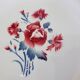 6 assiettes plates de Digoin Sarreguemines modèle Nina Rosa 210419