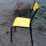 Color school type chairs