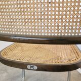 Vintage Cesca Cane Chair: 1970s Italian Mid-Century Modern Dining Office Ch
