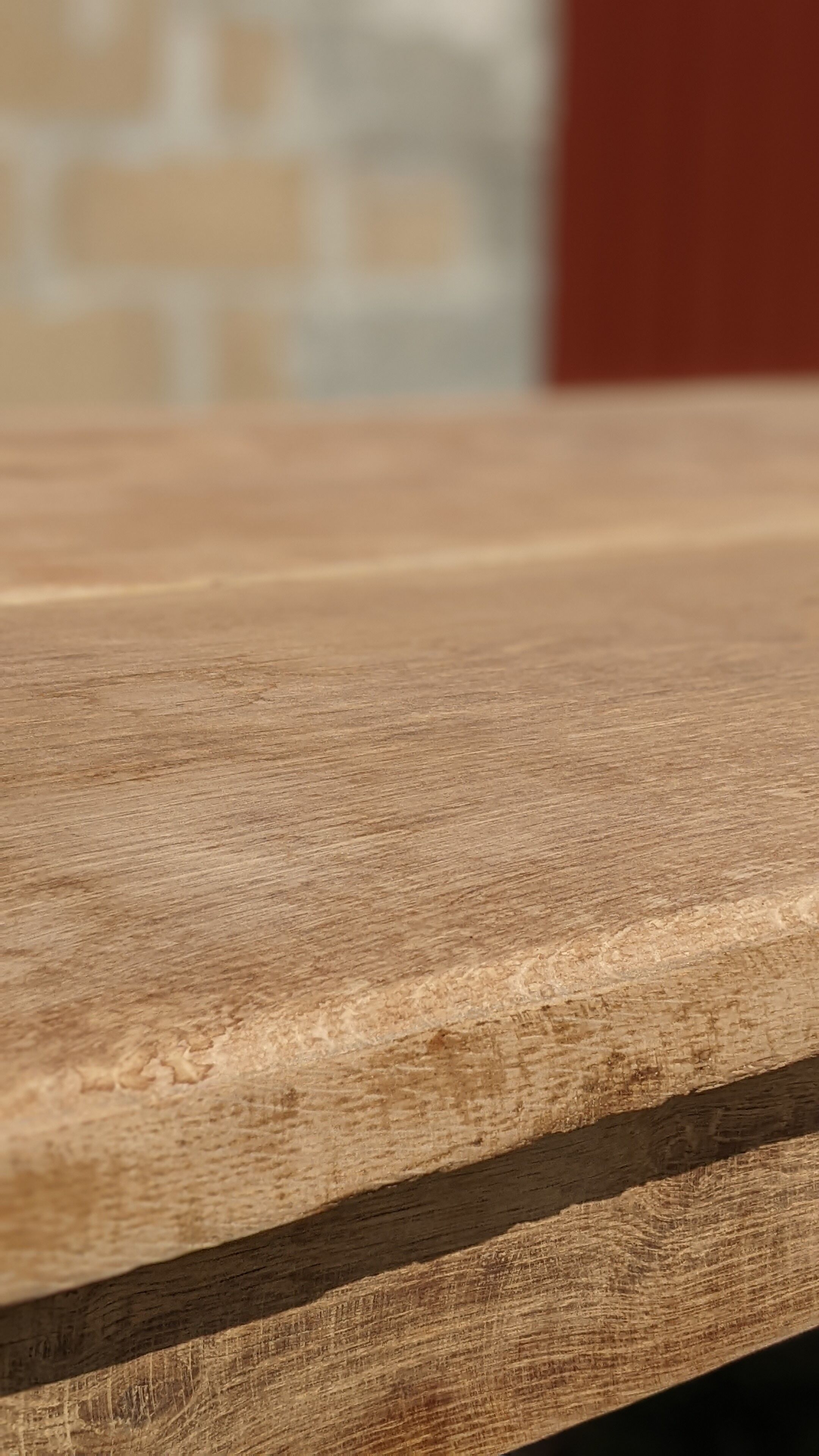 Table de ferme et ses deux bancs
