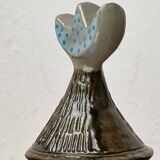 Modern Swedish studio pottery from the mid-century, Bagdad House 2 series by Bertil Vallien for Gustavsberg 1960s.