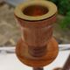 Duo de bougeoirs en bois