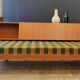Mid century sofa bed, vintage - daybed, sofa