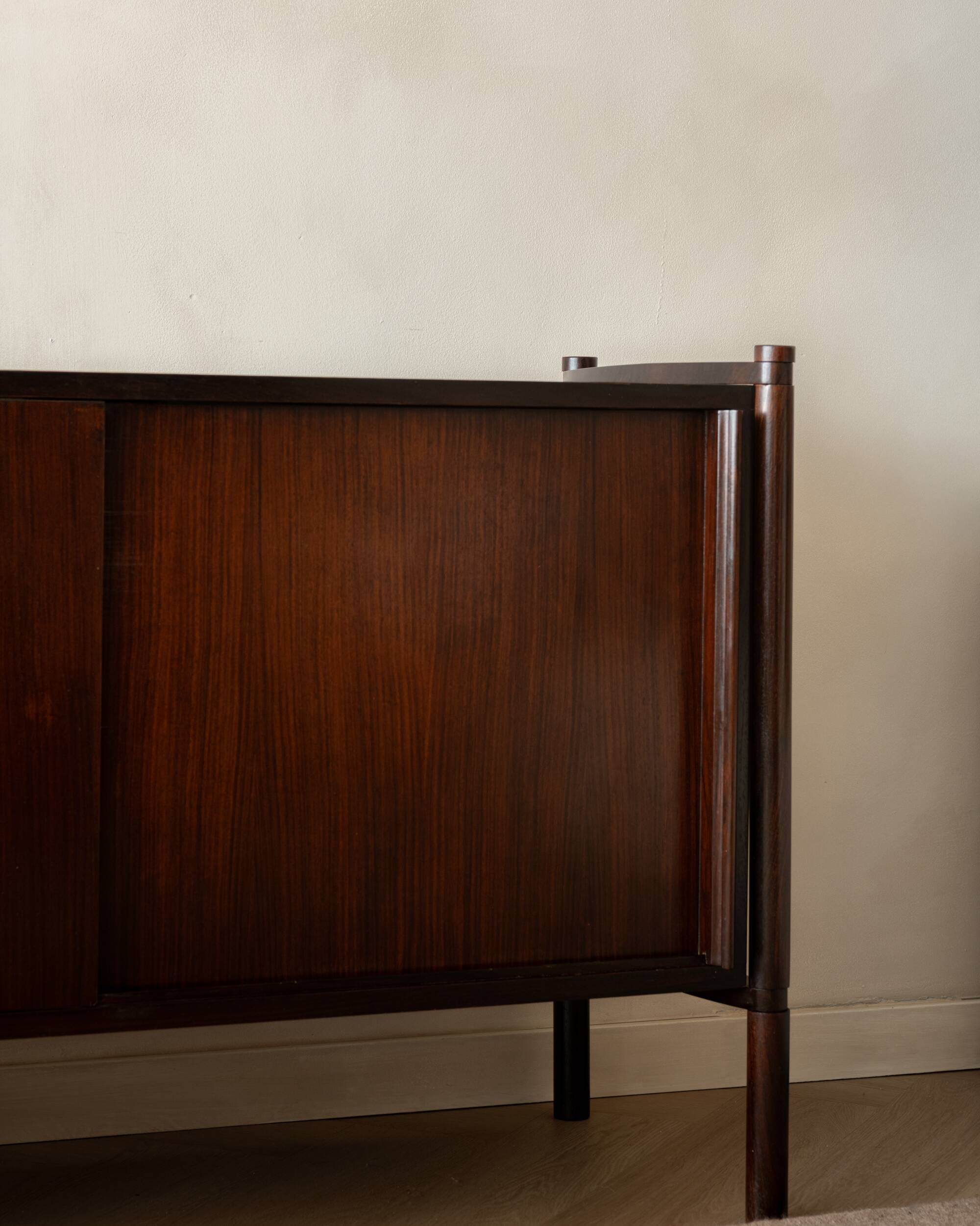 Rosewood Archimede Sideboard by Hirozi Fukuoh for Gavina, 1960s