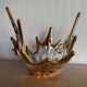 Bayel crystal gold empty pocket cup