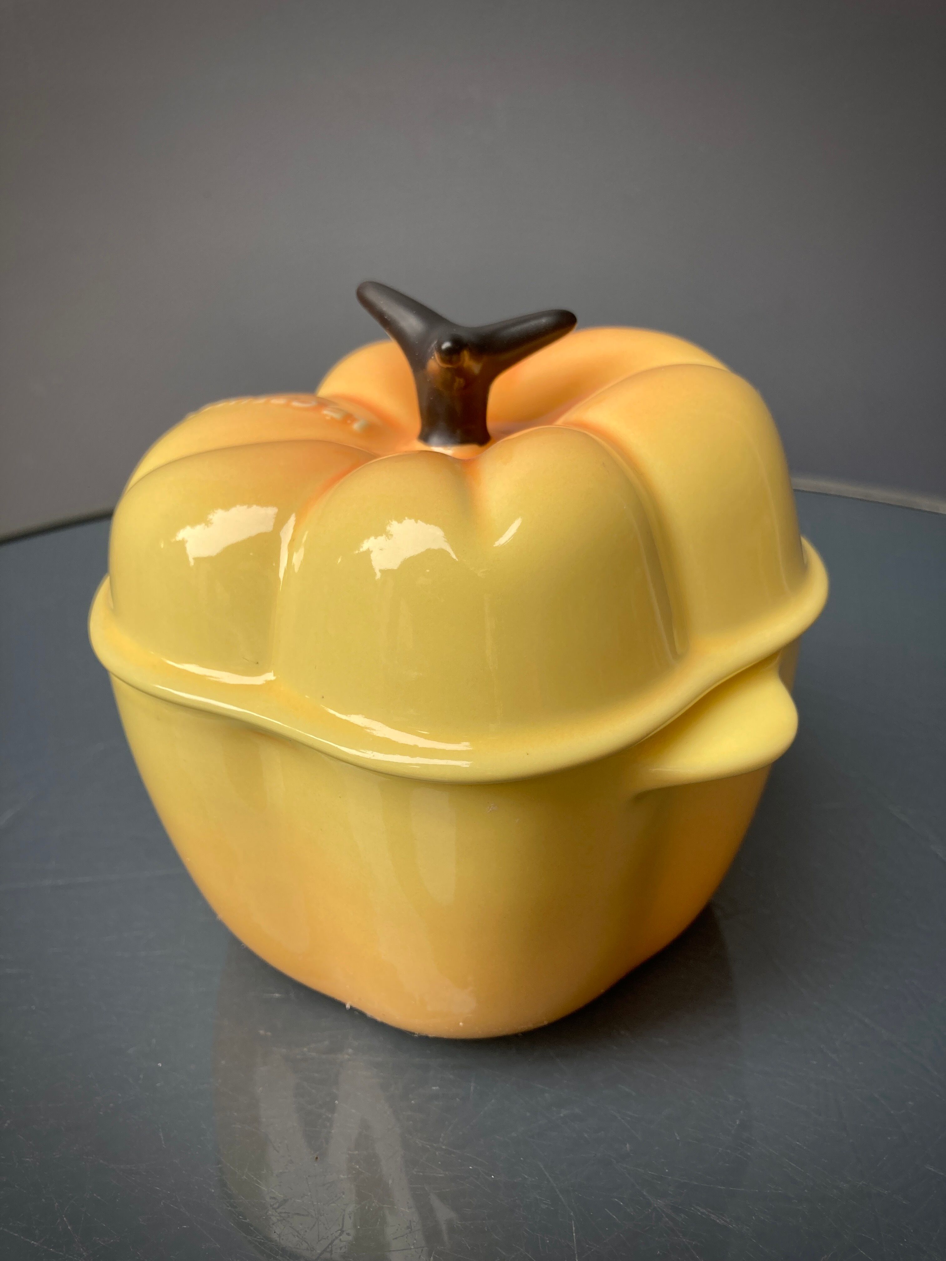 Four Le Creuset ceramic casseroles