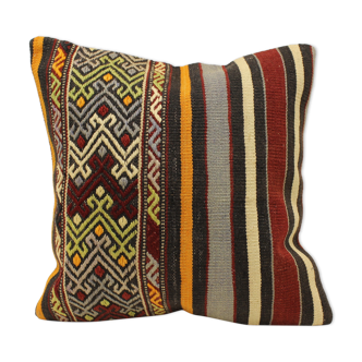 45x45 cm kilim cushion,vintage cushion cover