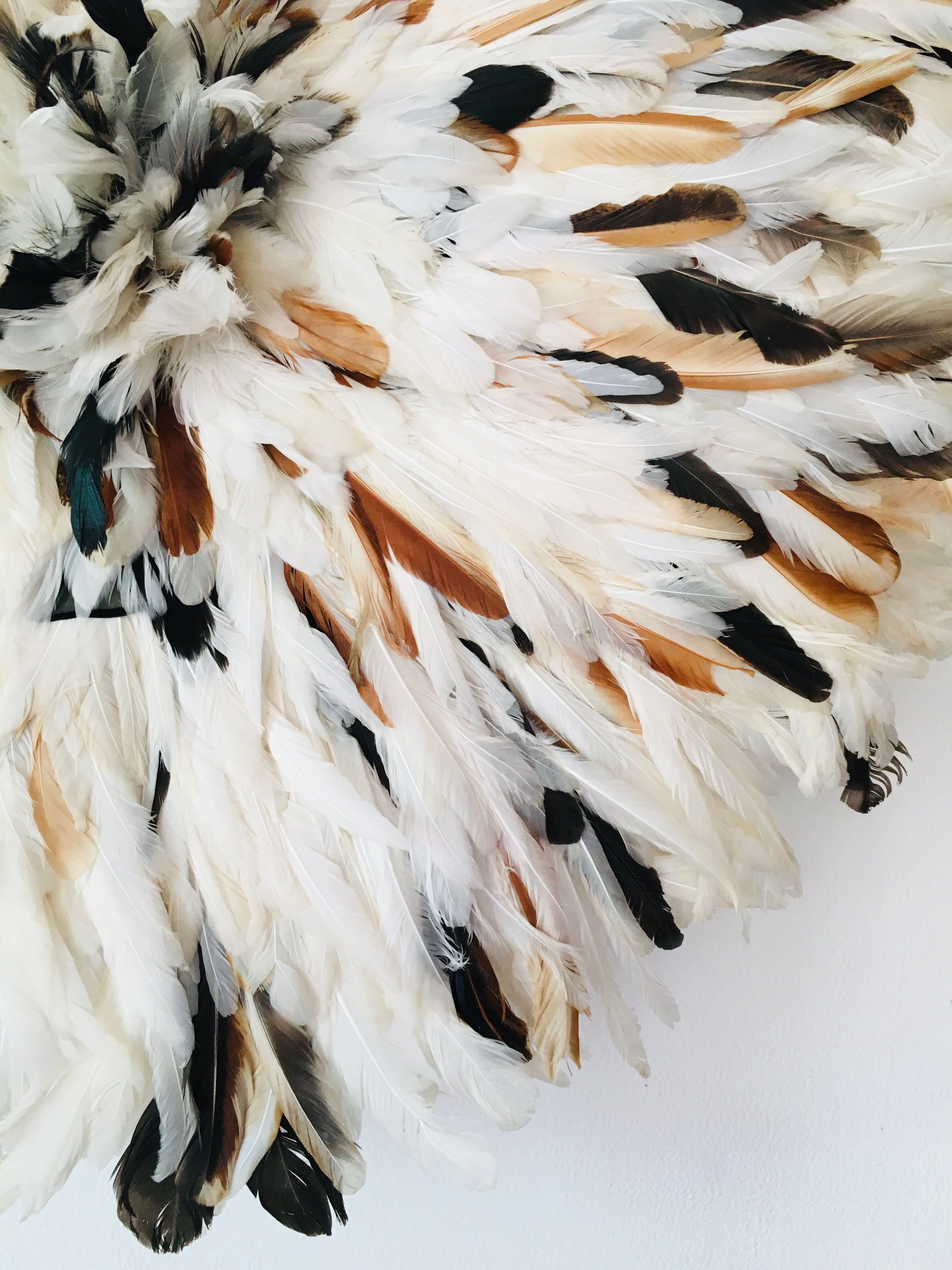 Juju hat blanc moucheté 70 cm