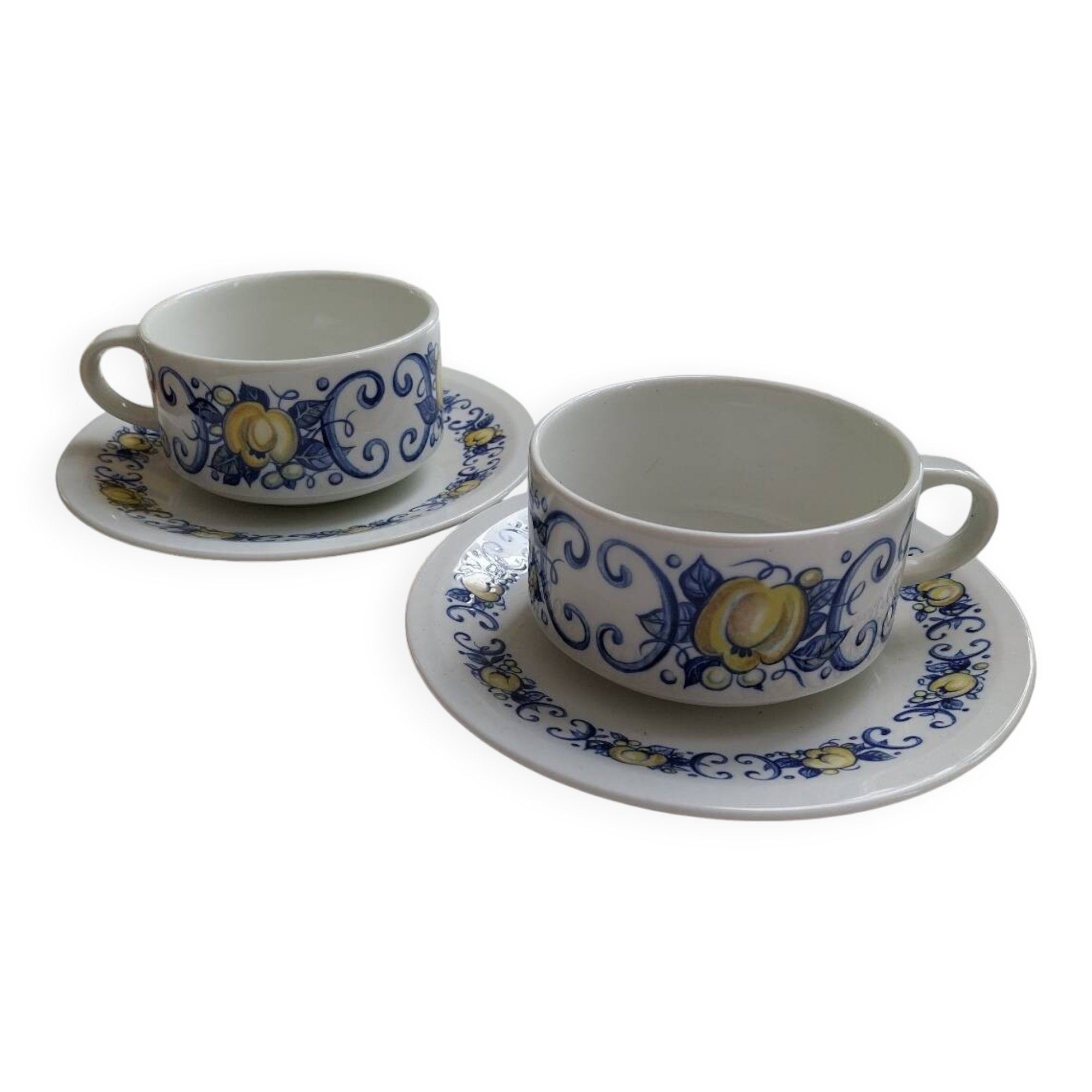 Paire de tasses Cadiz