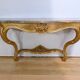 Important Wall Console in Gilded Wood, Louis XV style – Early 20th century