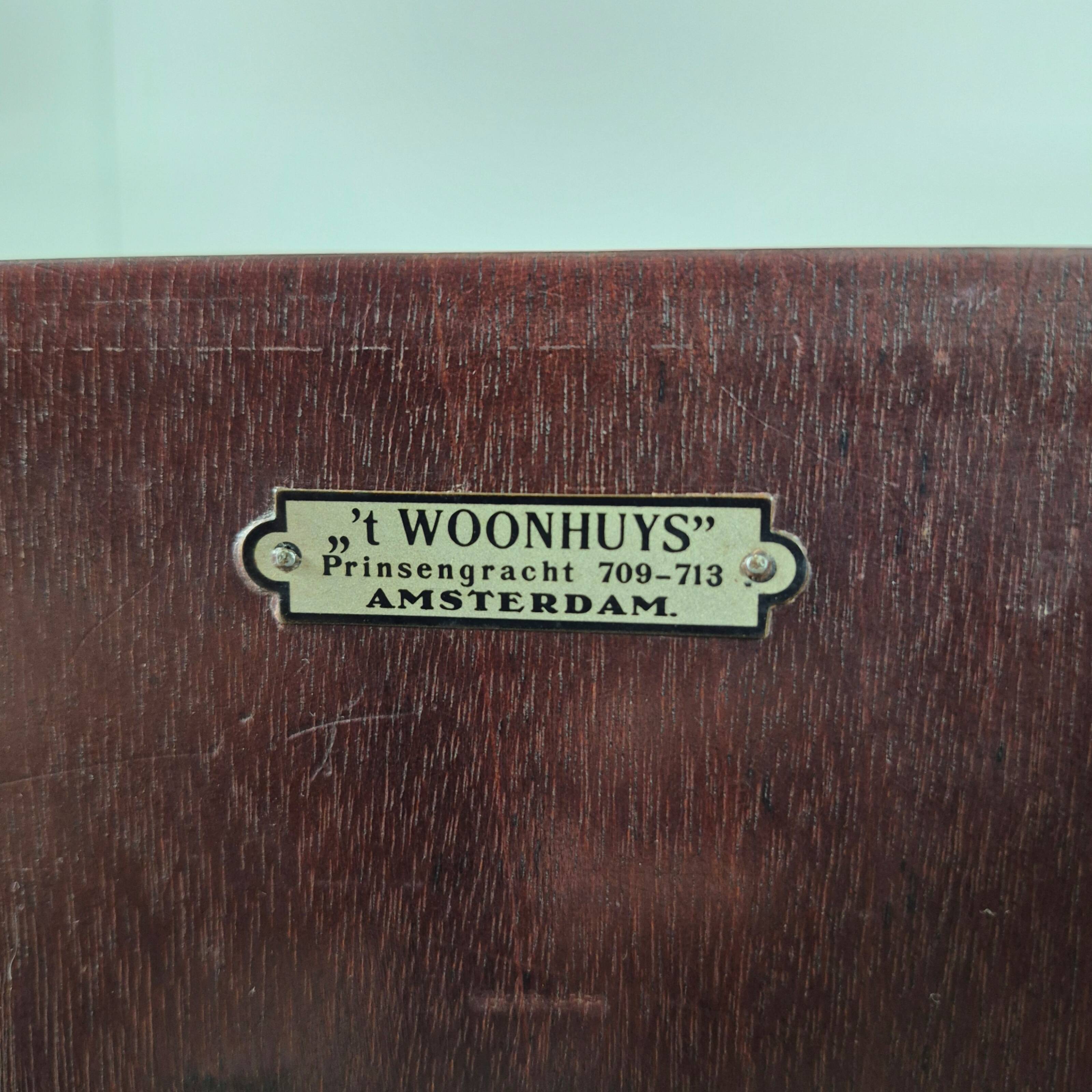 Amsterdam school vanity by 't Woonhuys Amsterdam, Netherlands 1920s