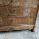 Antique Louis-Philippe elm burl chest of drawers, four drawers