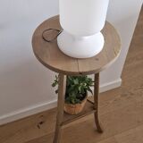 Old pedestal table driftwood