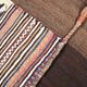 Antique Sofreh Wool Kilim Rug from the 1930s, Undyed, Tribal Flatweave 157x89 cm