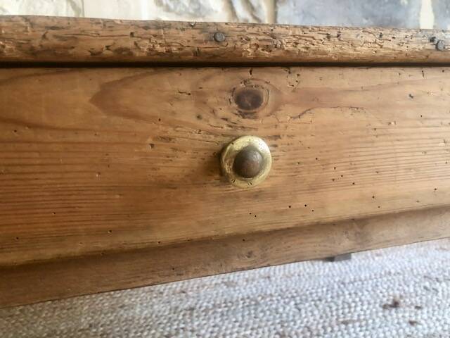 Antique farmhouse coffee table
