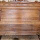 Walnut headboard