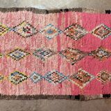 Moroccan rug Pink Boujad - 357 x 196 cm