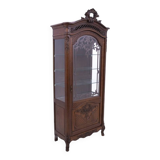 Oak display case, France, circa 1900