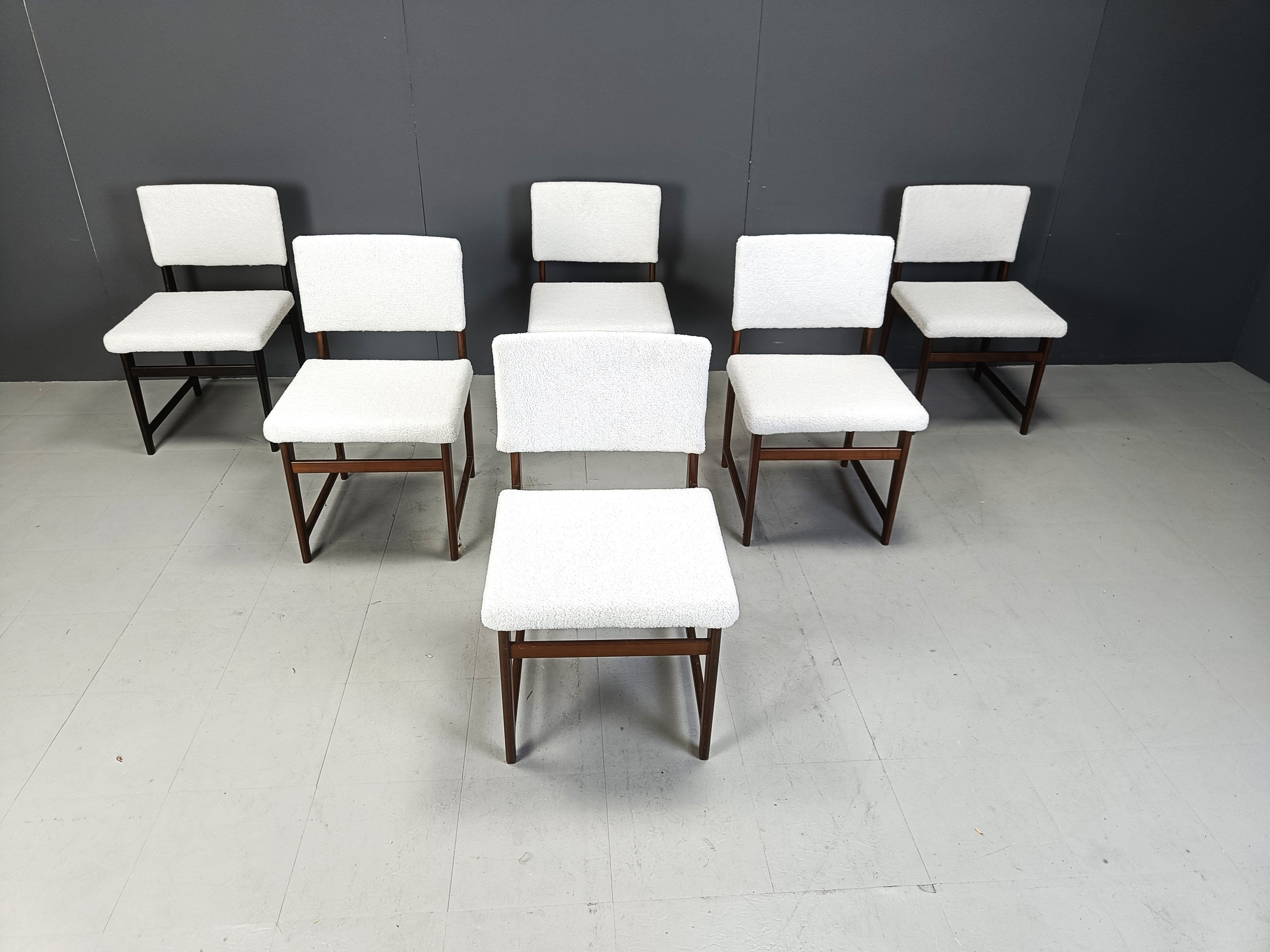 Mid-century teak Scandinavian dining chairs, 1960s