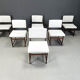Chaises de salle à manger scandinaves en teck des années 1960.