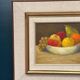 Oil on Panel “Still Life with Fruit” by Hilding Bernhard Högberg Vintage