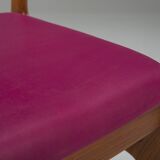 4 chaises en teck par Johannes Andersen pour Uldum