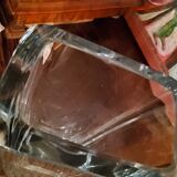Scandinavian crystal vase from the 50s