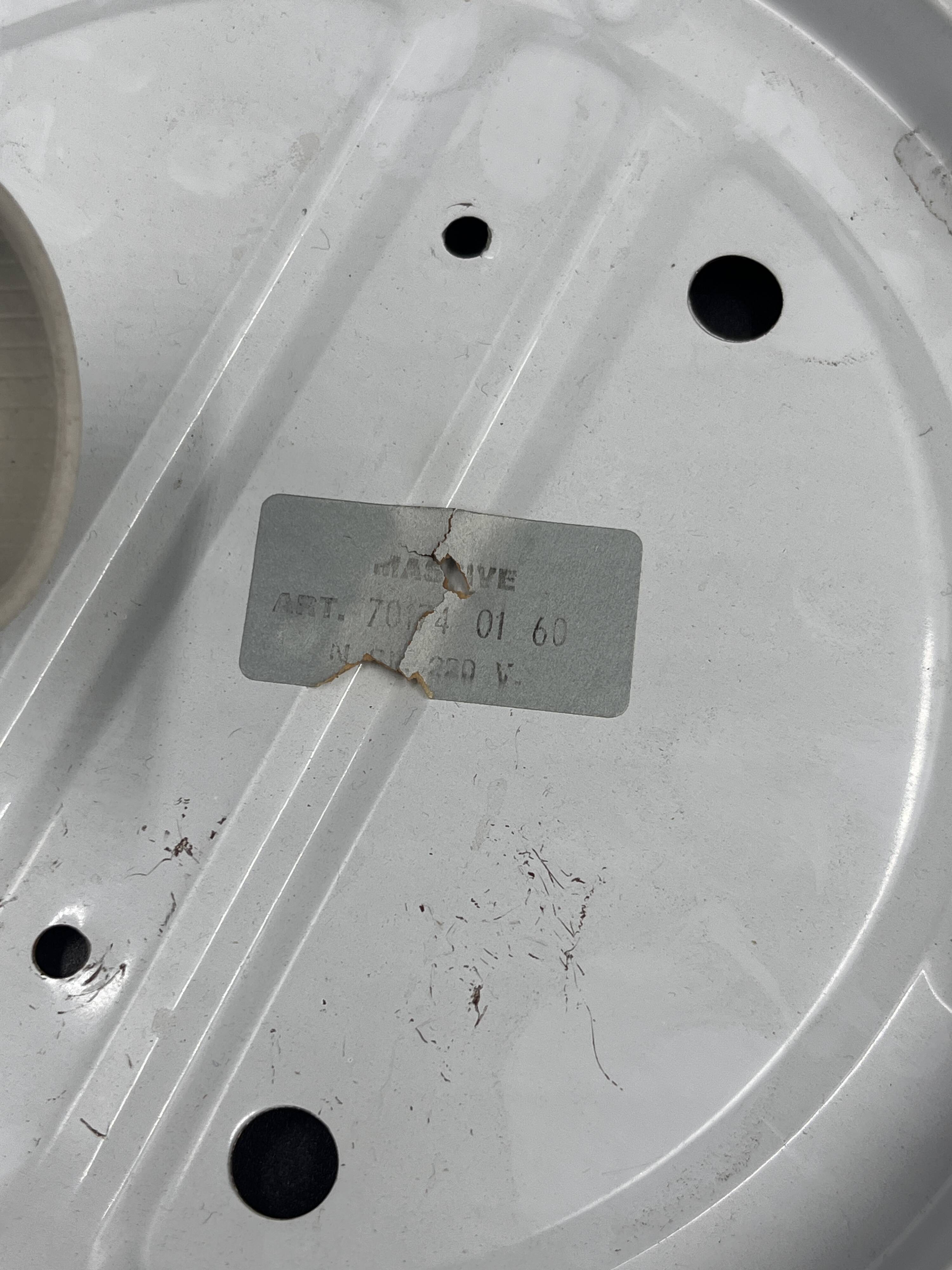 Plafonnier en verre Massive