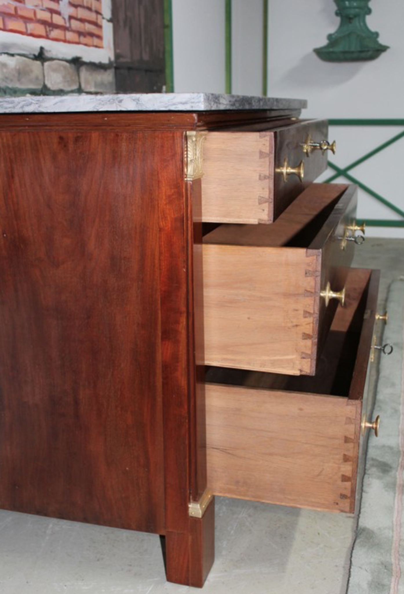 Directoire mahogany 18th century Dresser