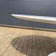 Original oval Tulip Knoll table 198cm white laminate, NEW in the box.