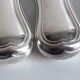 Set of 12 knives silver metal and stainless steel violin model Ercuis