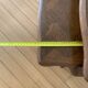 Set of 3 vintage nesting tables in oak – Louis XV / Regency style