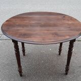 Table with fruit wood flaps, early 20th century
