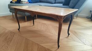 Table basse en marbre style louis XV