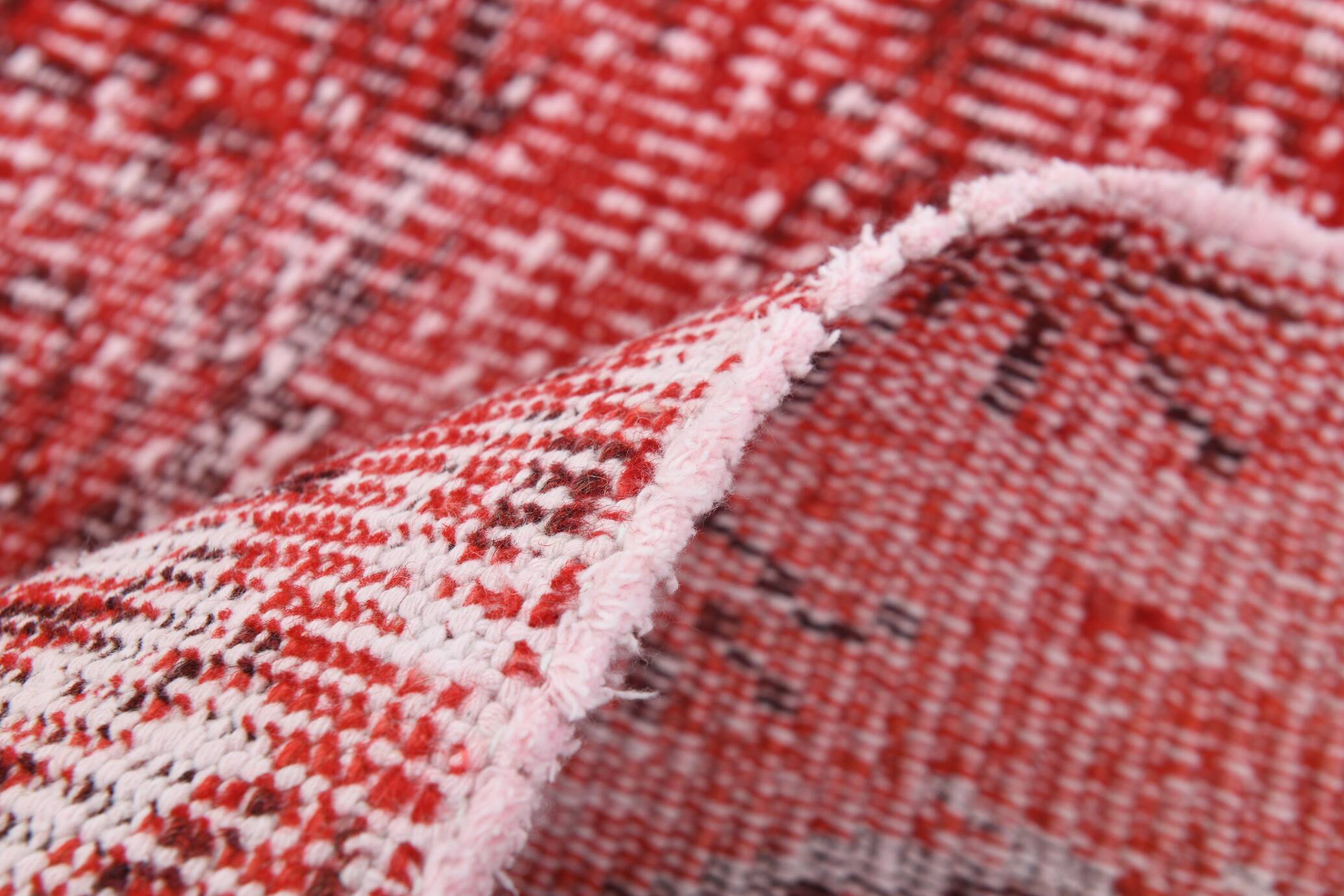 6x10 Rug For Dining Room Red Vintage Area Rug, 175x296Cm SK 3756