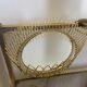 Retractable golden sun mirror 50s