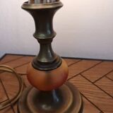 Art Deco brass lamp
