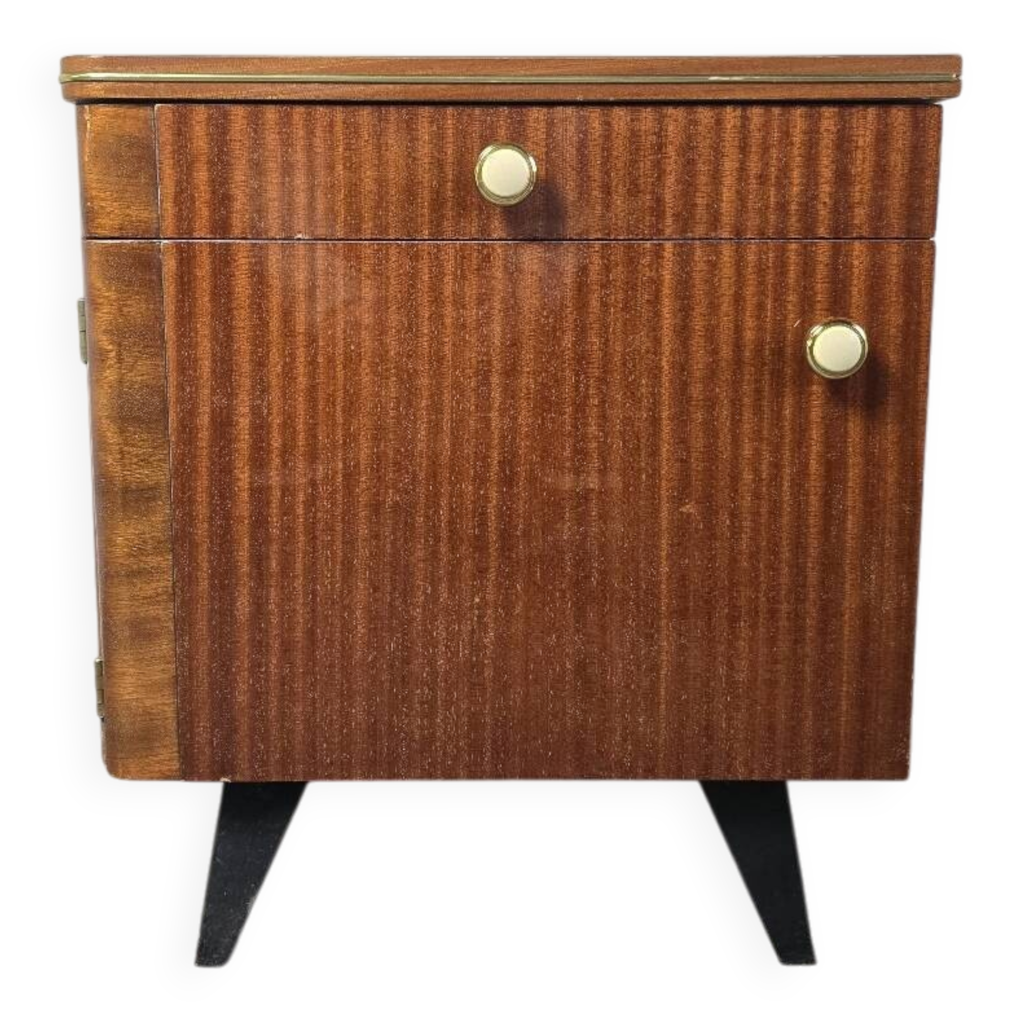 70s Mid Century Nightstand 1 of 2