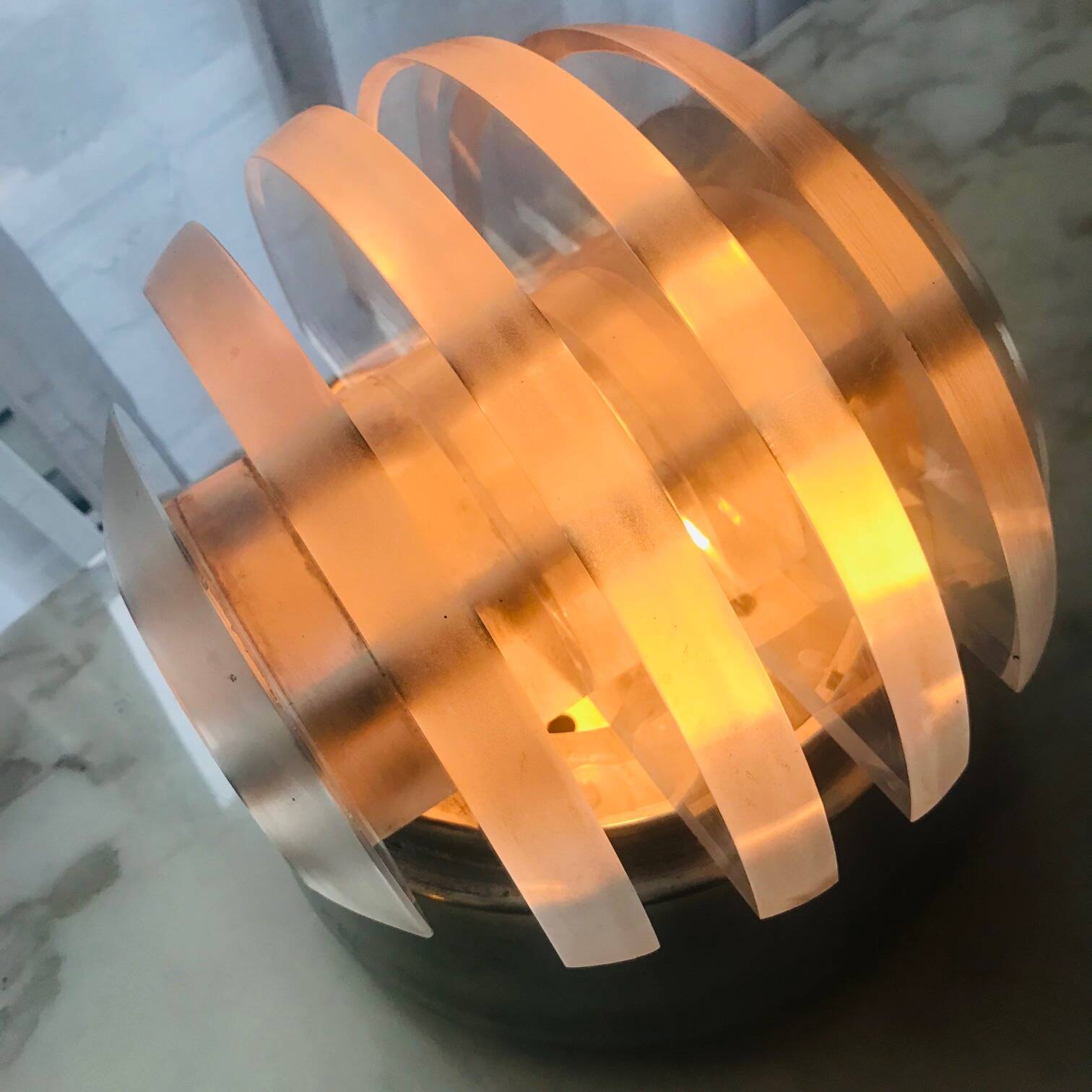 Lampe de Table • Lampe de Sol • Space Age • 1970