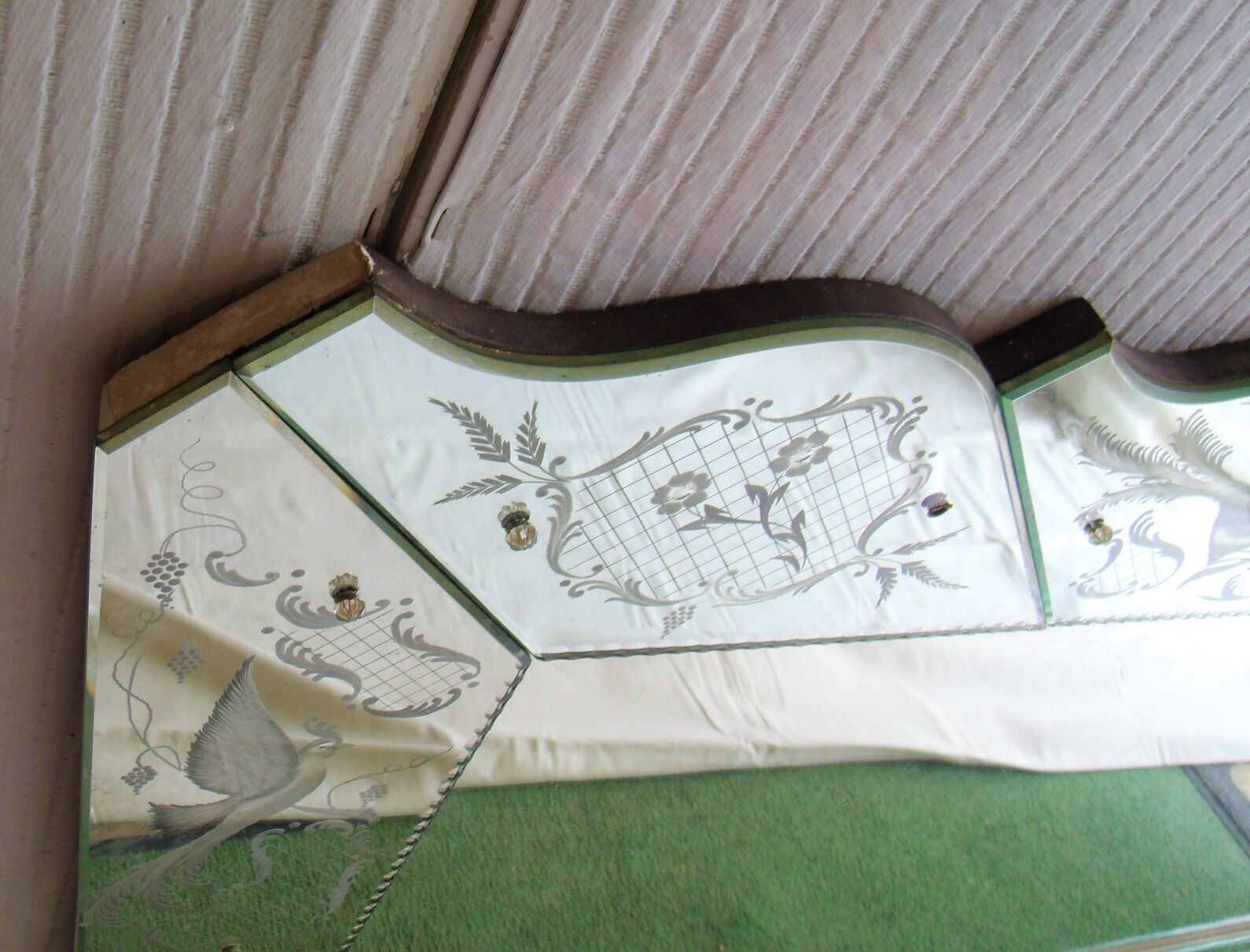 Very large Venetian mirror 180x100cm