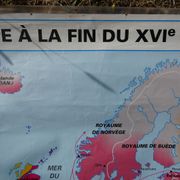 Old school MDI map "The world at the end of the 16th century"