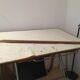 Table à dessin d'architecte avec règle