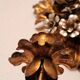 Hand-forged gilded silver-plated candle wall lamps by S. Salvadori