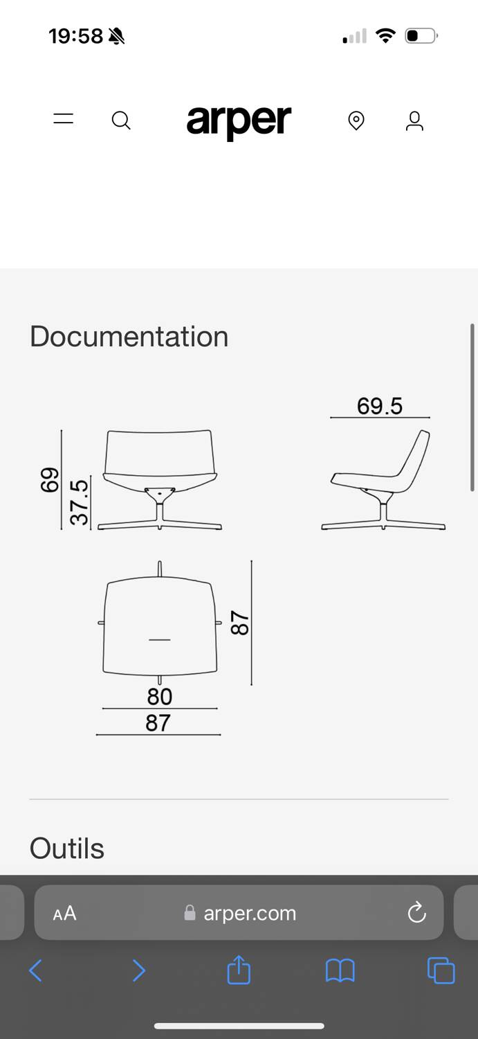 Arper - Catifa 80 Armchair