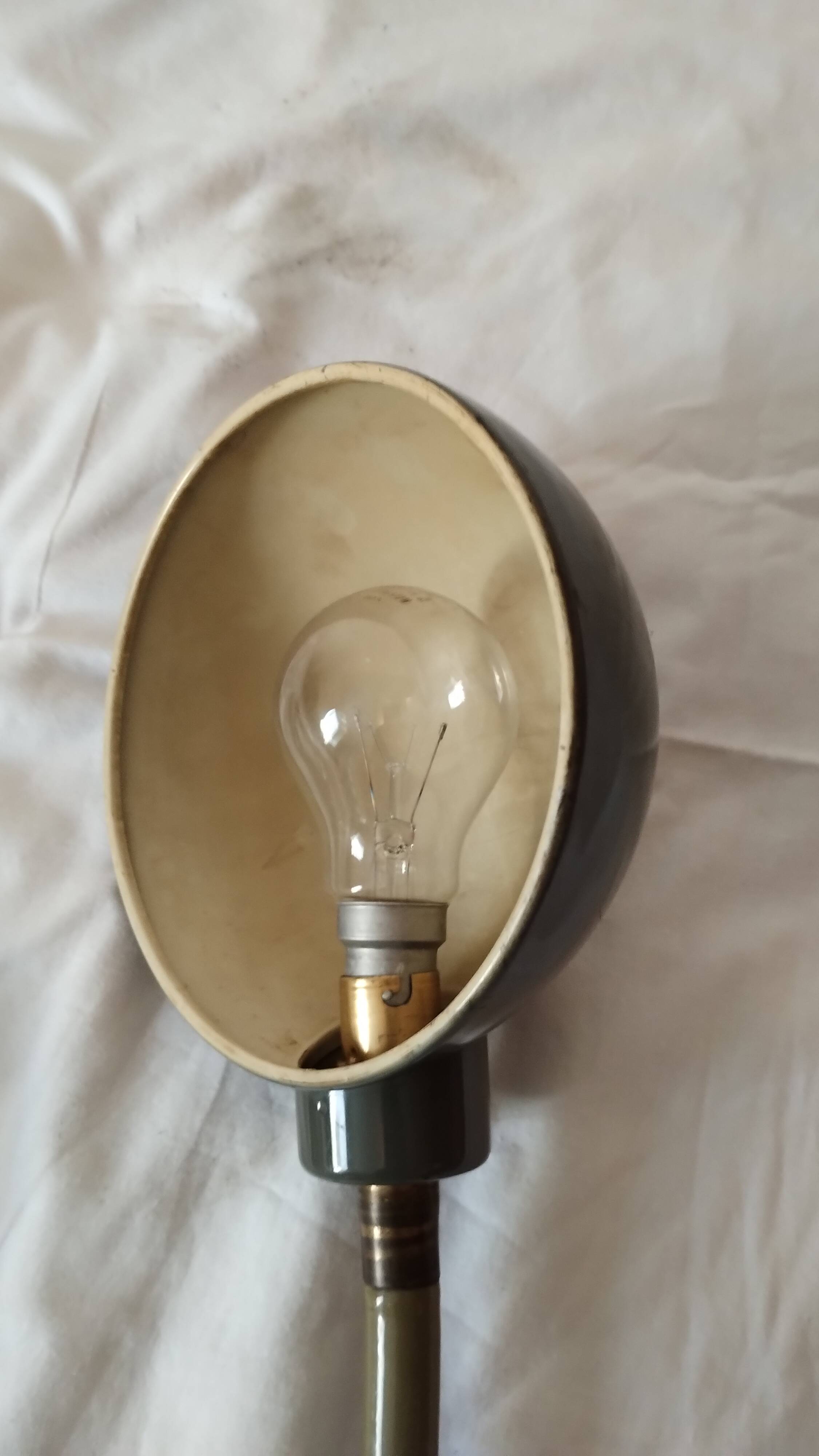 Vintage industrial workshop lamp